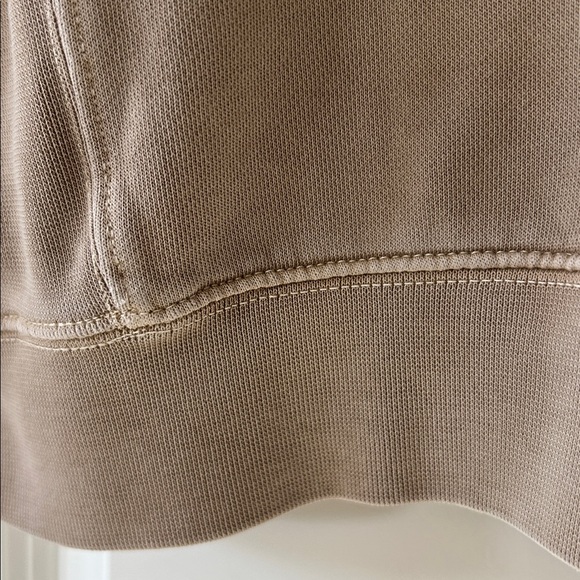 Katin Mineral-Dyed Embroidered Logo Sweatshirt in Cement XXL w MEASUREMENTS - Picture 11 of 11